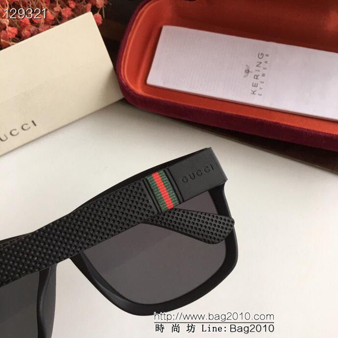 GUCCI古馳 GG1124 2018年新款 超輕材質 男裝偏光款 POLARIZED義大利時尚 太陽鏡  lly1507